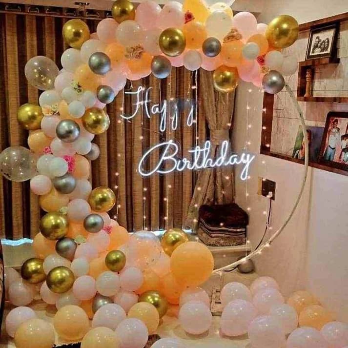 Fairy Light Balloon Setup — view 2 of 2