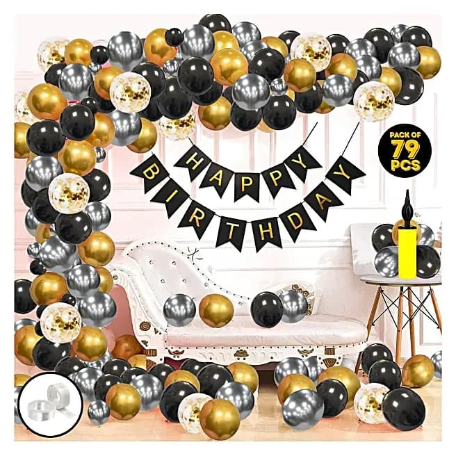 Luxury Love Birthday Decoration Set — view 1 of 1