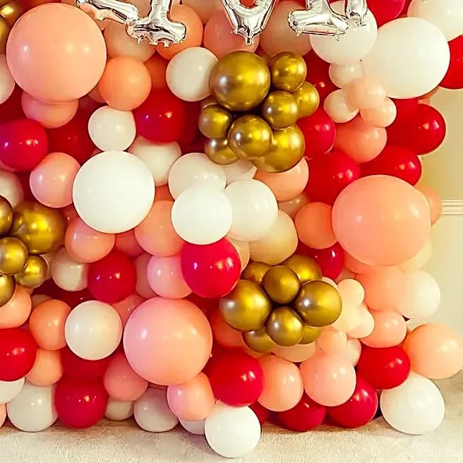 Glimmering Gold Balloon Decor Set — view 4 of 4