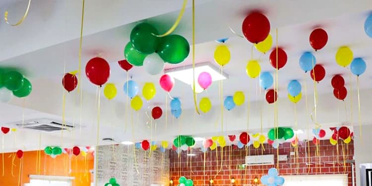 Colourful Balloons Office Decoration Set — view 2 of 3