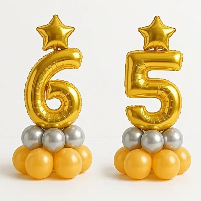 Numeric Balloon Stand Set — view 3 of 3
