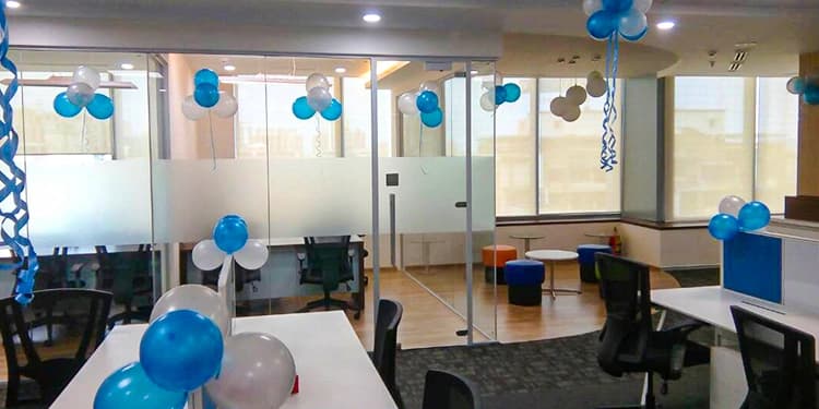 Blue-White Themed Office Decoration Set — view 2 of 2