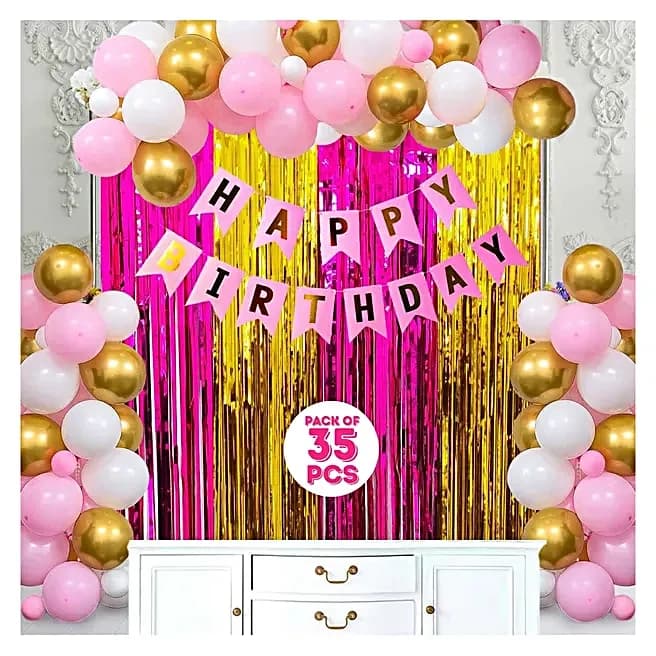 Sparkling Delight Birthday Decoration Set — view 1 of 3
