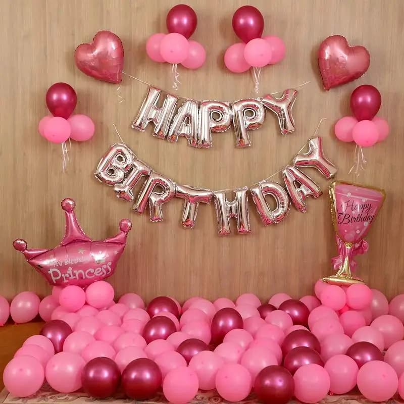 Pink Birthday Decor for Baby Girl Set — view 1 of 1