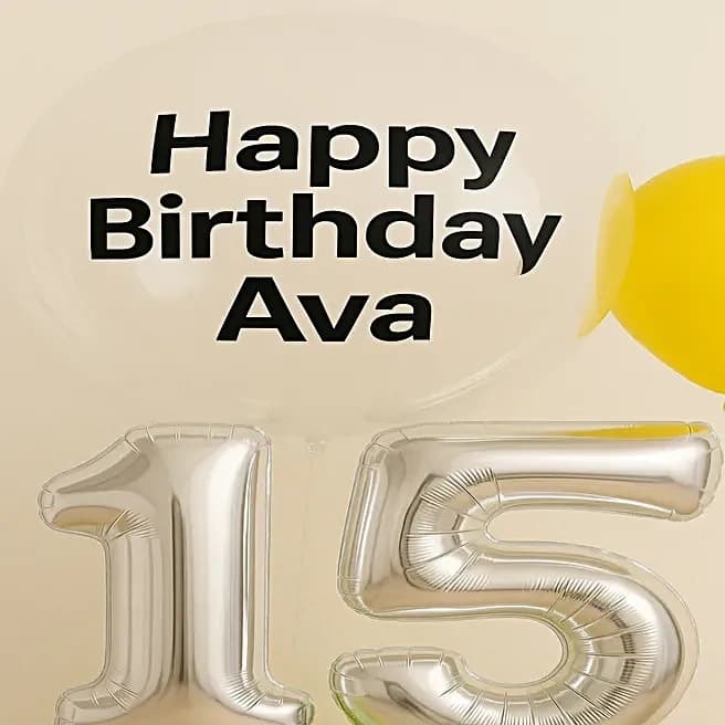 Silver 15 Party Balloon Backdrop — view 2 of 4