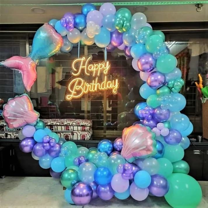 Mermaid Balloon Ring Decor — view 1 of 1
