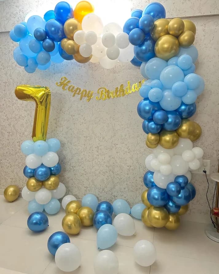 7th Birthday Balloon Decor — view 2 of 2