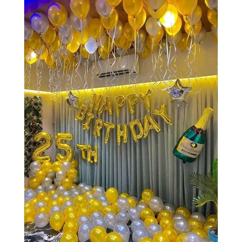25th Birthday Balloon Setup — view 1 of 1