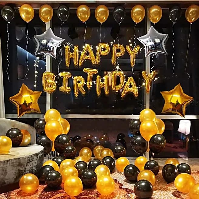 Happy Birthday Balloon Decoration Set — view 2 of 2