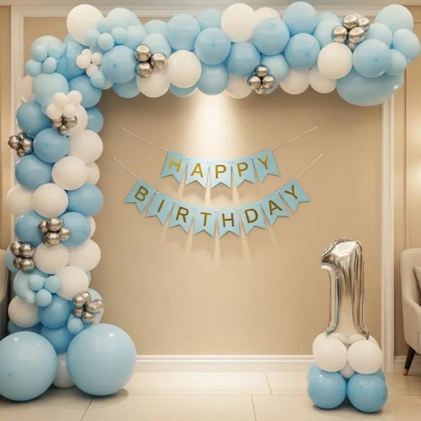 Blue Balloon Decoration Set — view 2 of 2