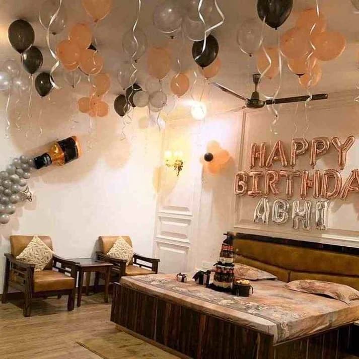 Balloon Decoration in Rose Gold theme Set — view 1 of 2