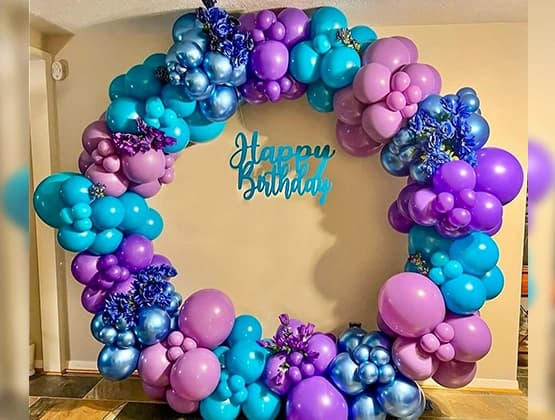 Exquisite Balloon Ring Decor Set — view 1 of 1