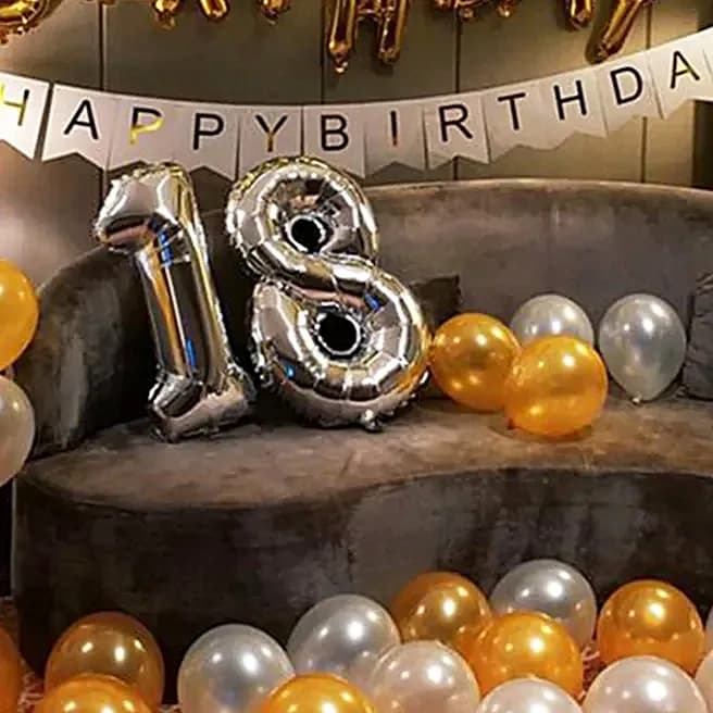 Birthday Sparkling Balloon Decor Set — view 2 of 5