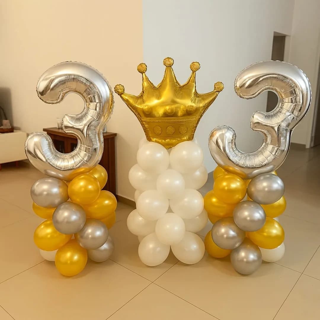 Majestic 33 Balloon Setup Decor — view 1 of 1