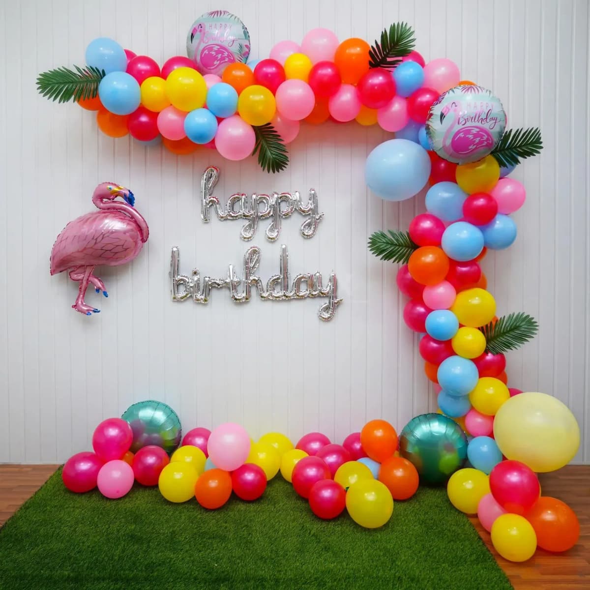 Tropical Flamingo Birthday Delight Decor — view 1 of 1