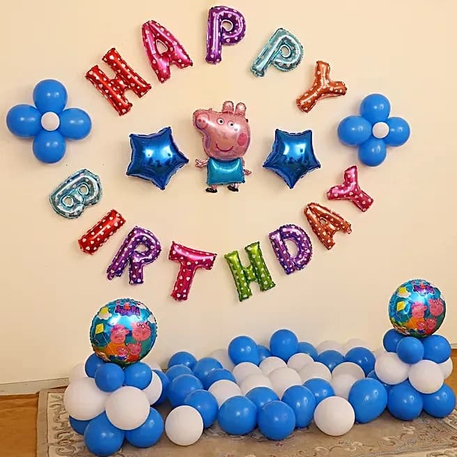 Peppa Pig Themed Birthday Decor Set — view 1 of 7