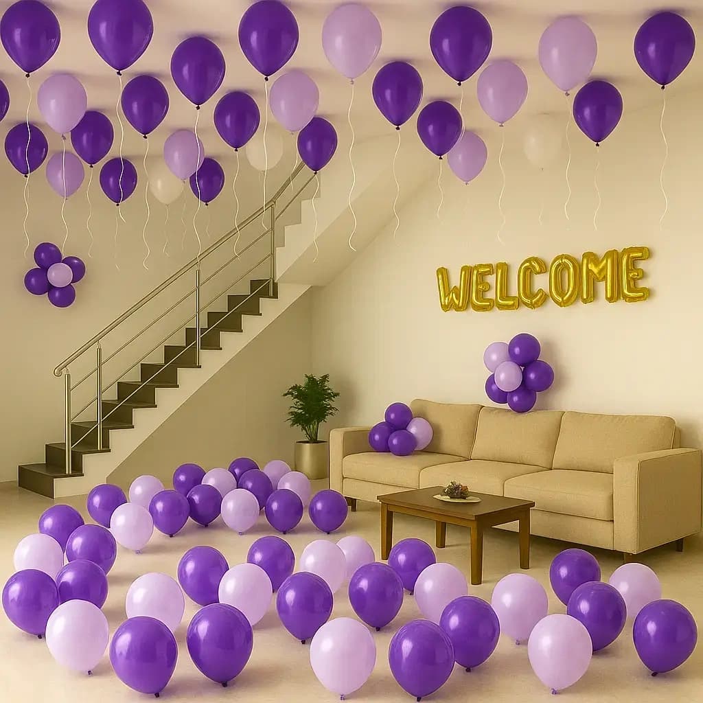 Simple Welcome Balloon Decoration Set — view 1 of 2