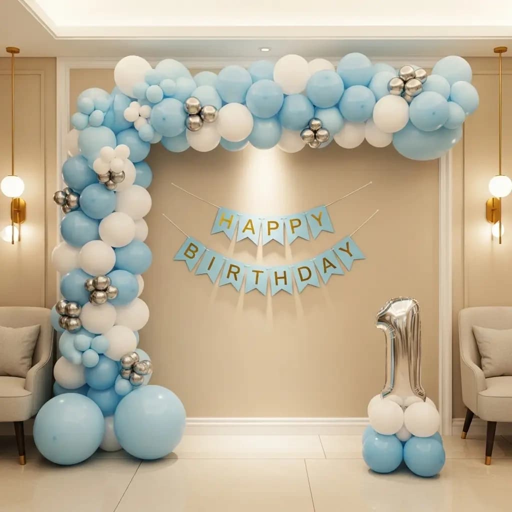 Blue Balloon Decoration Set — view 1 of 2