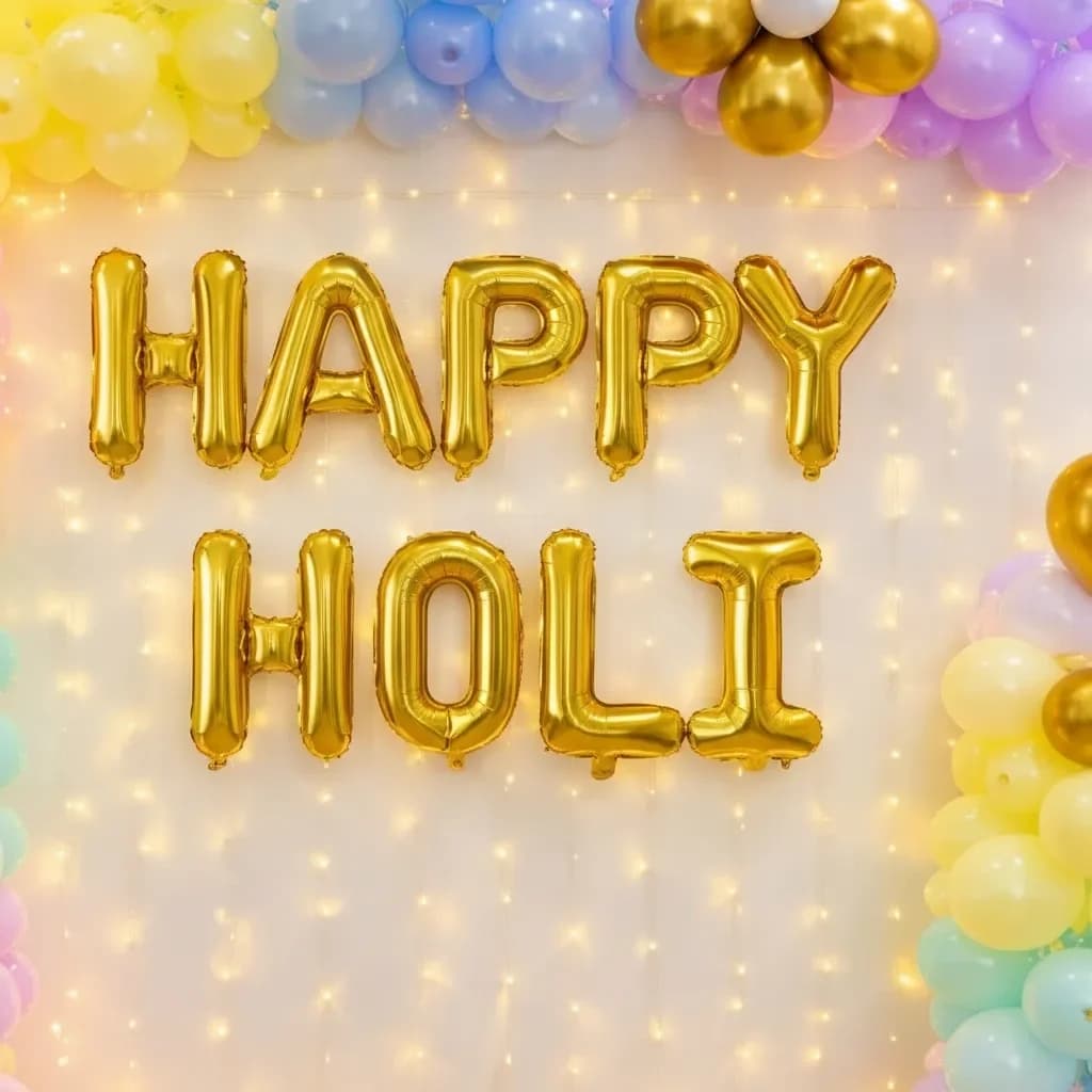 Color Pop Holi Balloon Decoration Set — view 3 of 3