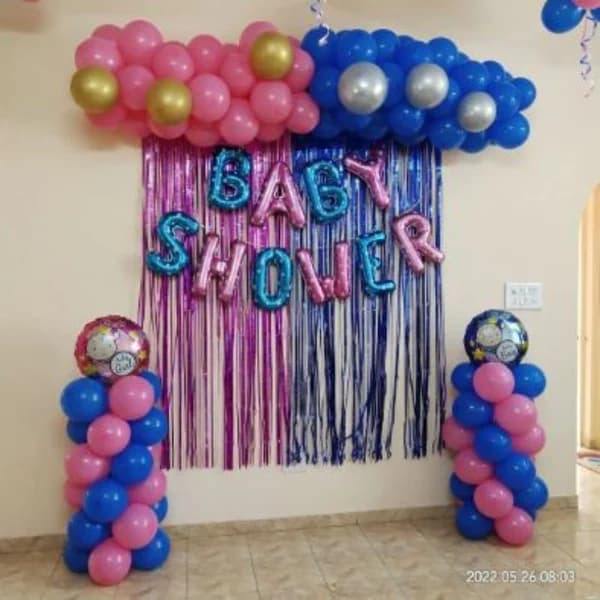 Simple Balloon Decoration at home for Baby Shower Set — view 1 of 1