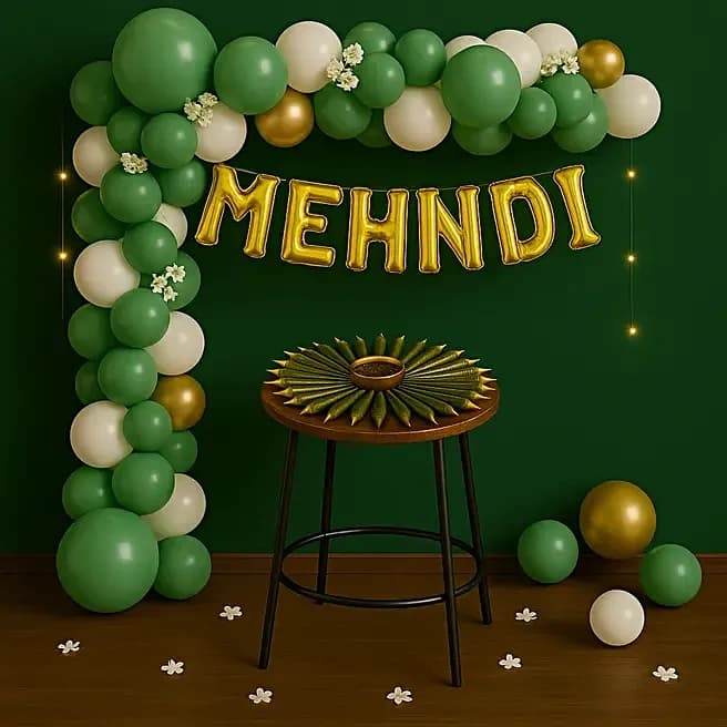 Enchanted Mehndi Balloon Arch Set — view 3 of 3