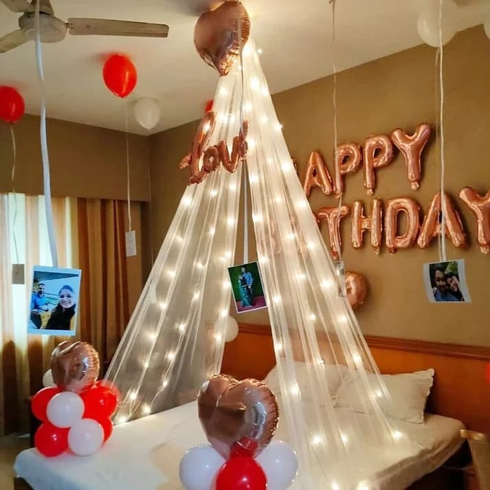Couple Birthday Balloon Setup — view 1 of 2