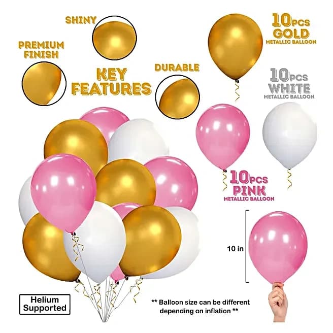 Sparkling Delight Birthday Decoration Set — view 3 of 3