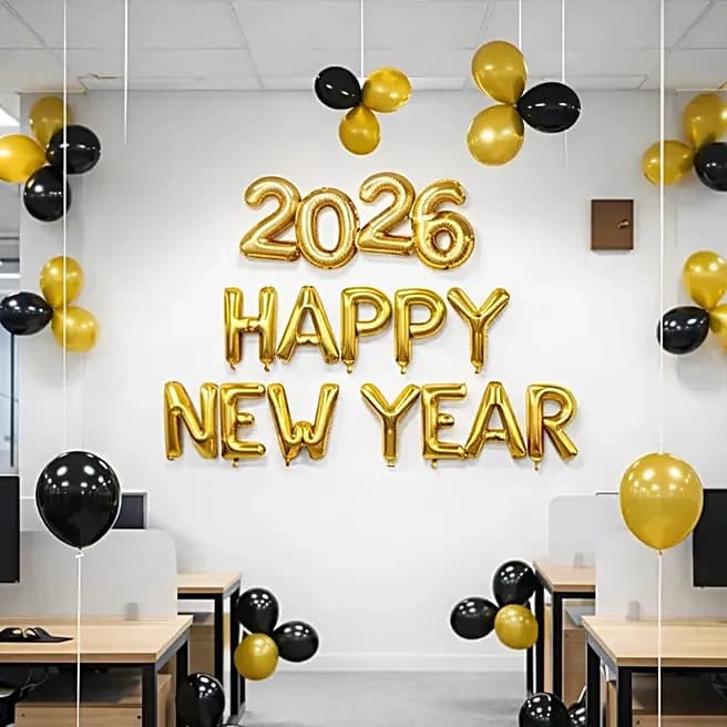 2026 Happy New Year Balloon Setup Decor — view 3 of 3