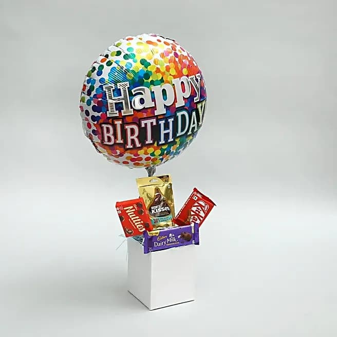 Happy Birthday Balloon & Chocolates Box Set — view 3 of 6