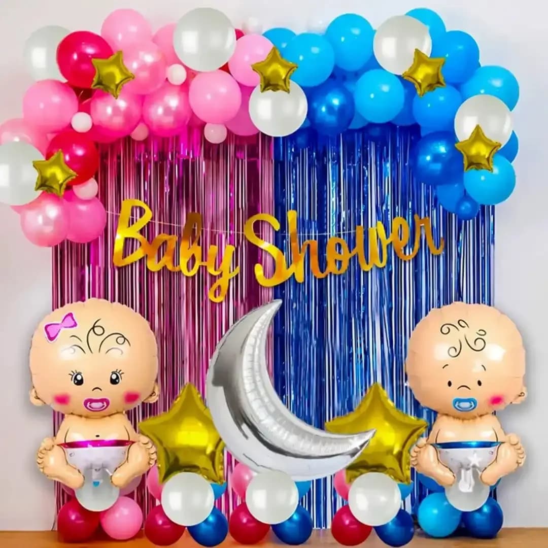 Simple Baby Shower Decor at Home Setup — view 1 of 1