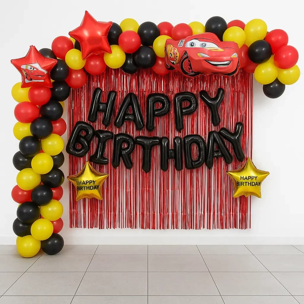 Disney Cars Theme Birthday Setup Decor — view 1 of 1