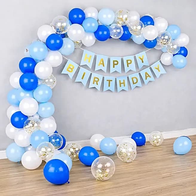 Starry Night Birthday Balloon Arch Set — view 2 of 3