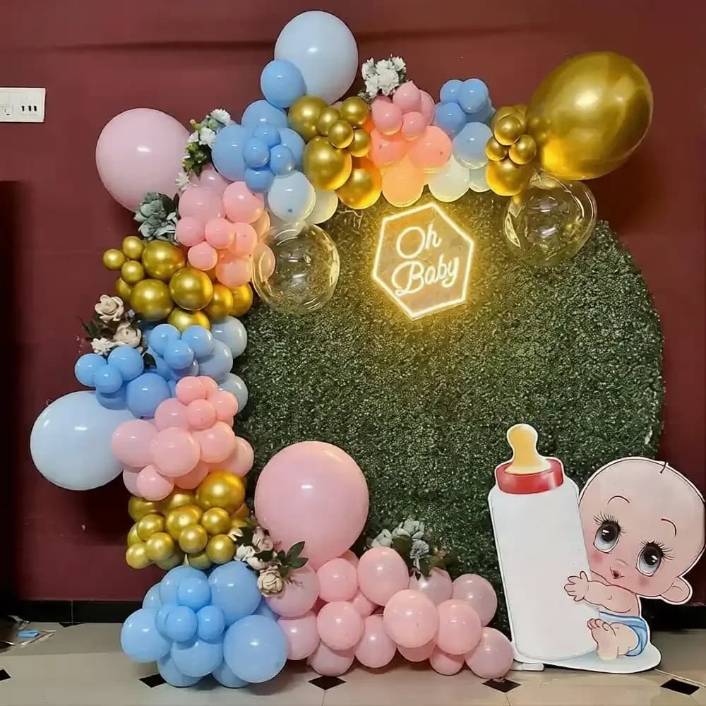 Baby Shower Backdrop Setup — view 2 of 2
