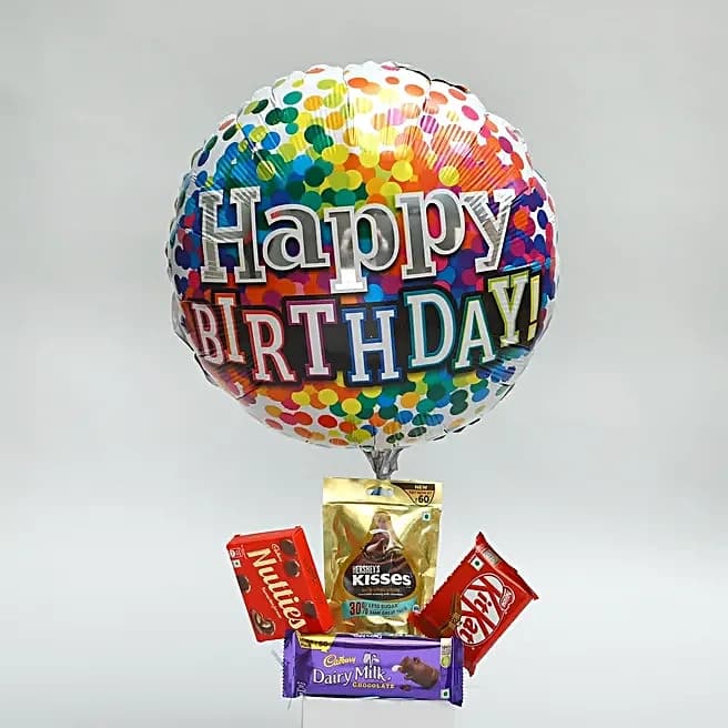 Happy Birthday Balloon & Chocolates Box Set — view 4 of 6