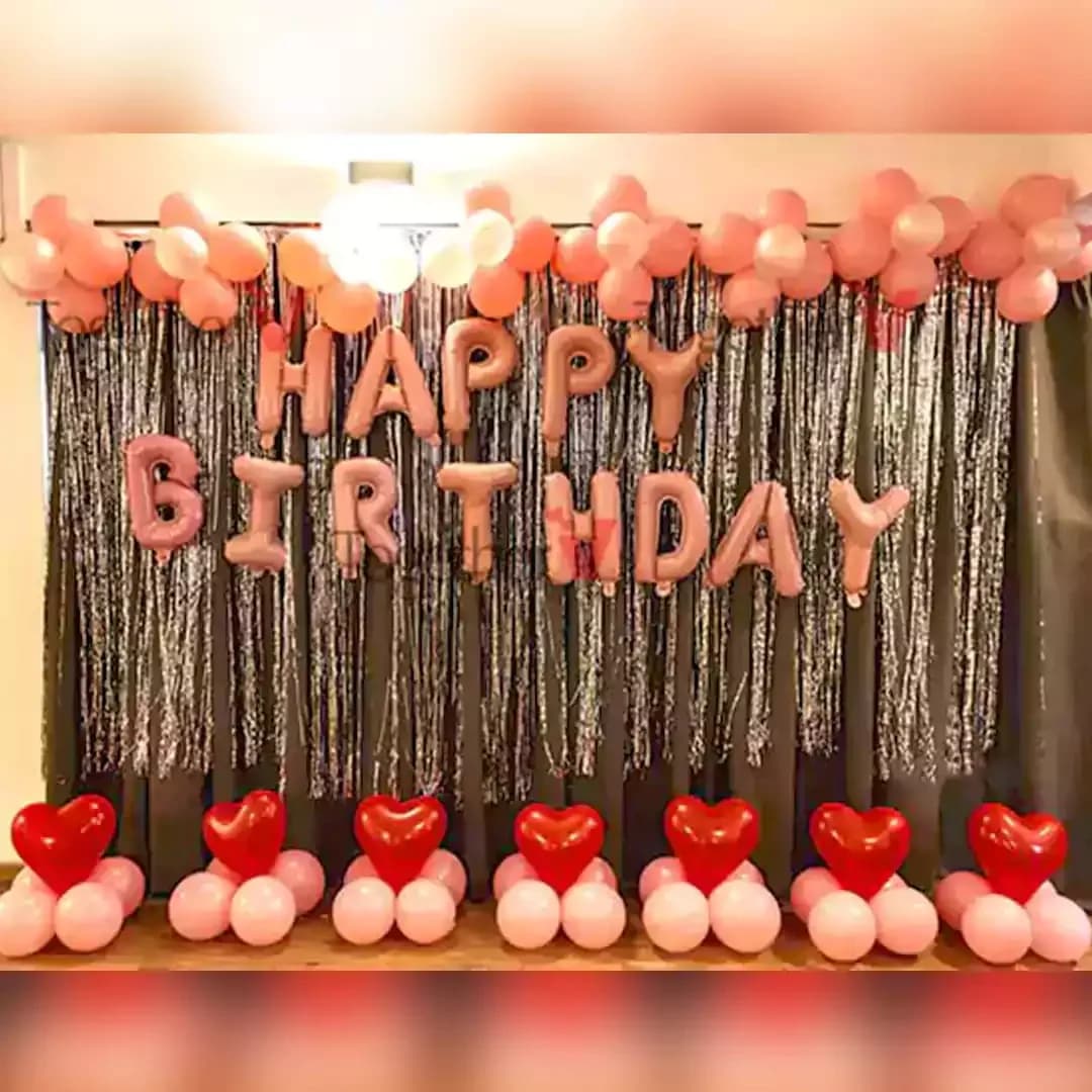 Speak out with Hearts Birthday Decoration Set — view 1 of 1