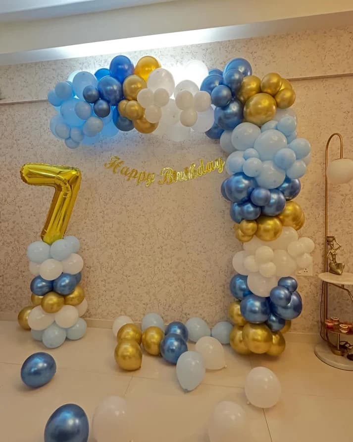 7th Birthday Balloon Decor — view 1 of 2