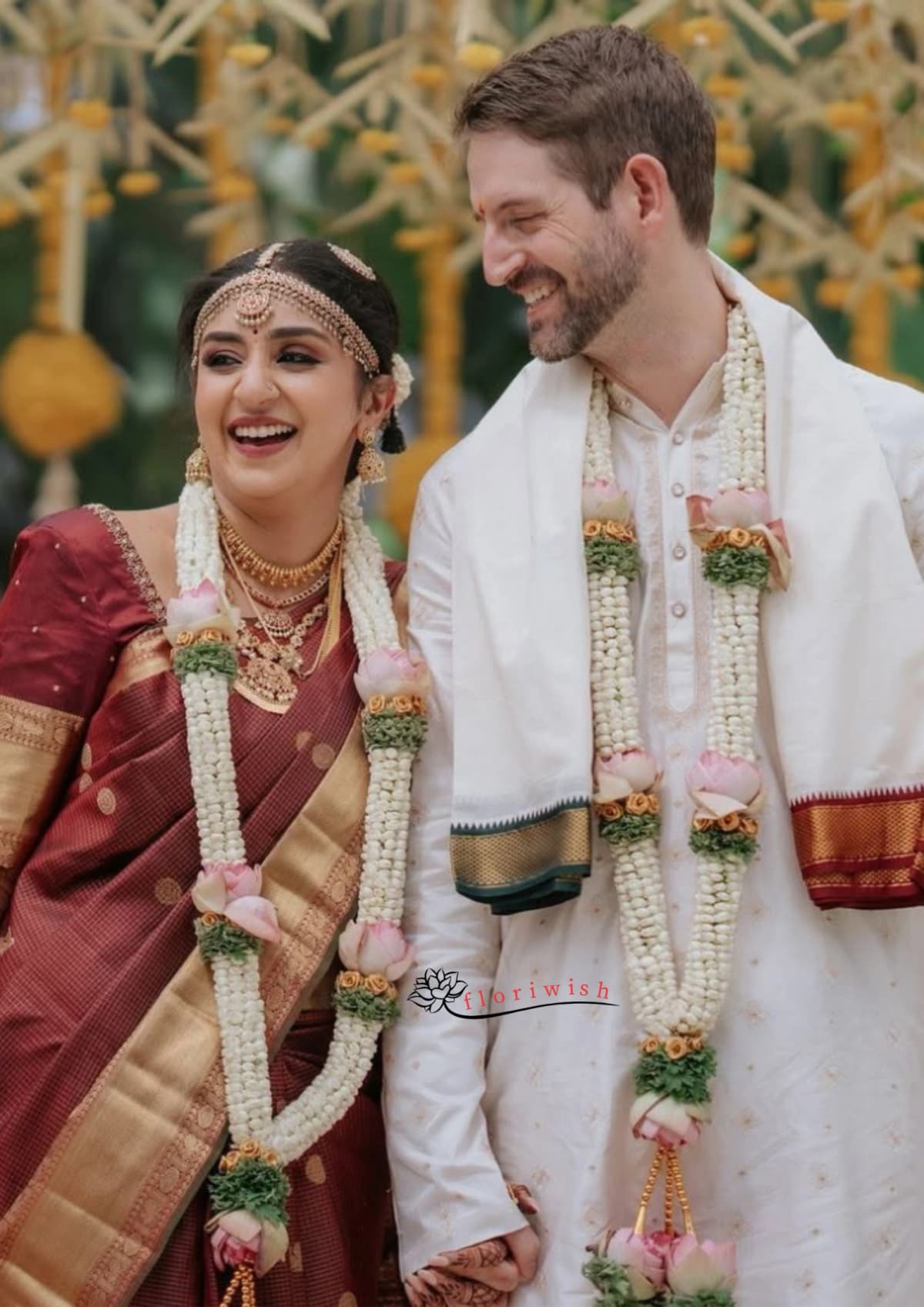 Buy Mogra & Lotus Varmala — view 1 of 1