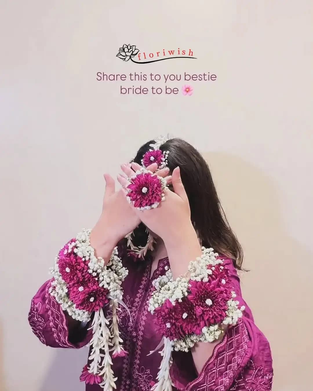 Mehroom & White Flower Jewellery — view 1 of 1